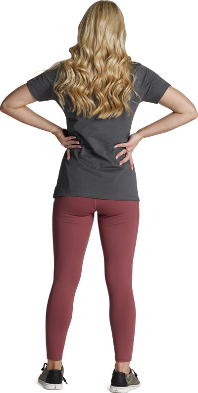 Justin Eclipse Concealed Carry Leggings in Mauve