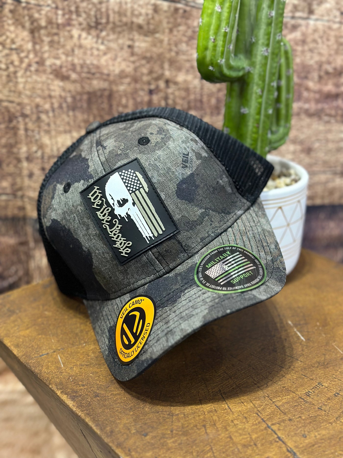 Howitzer Camo We The People Patch Hat
