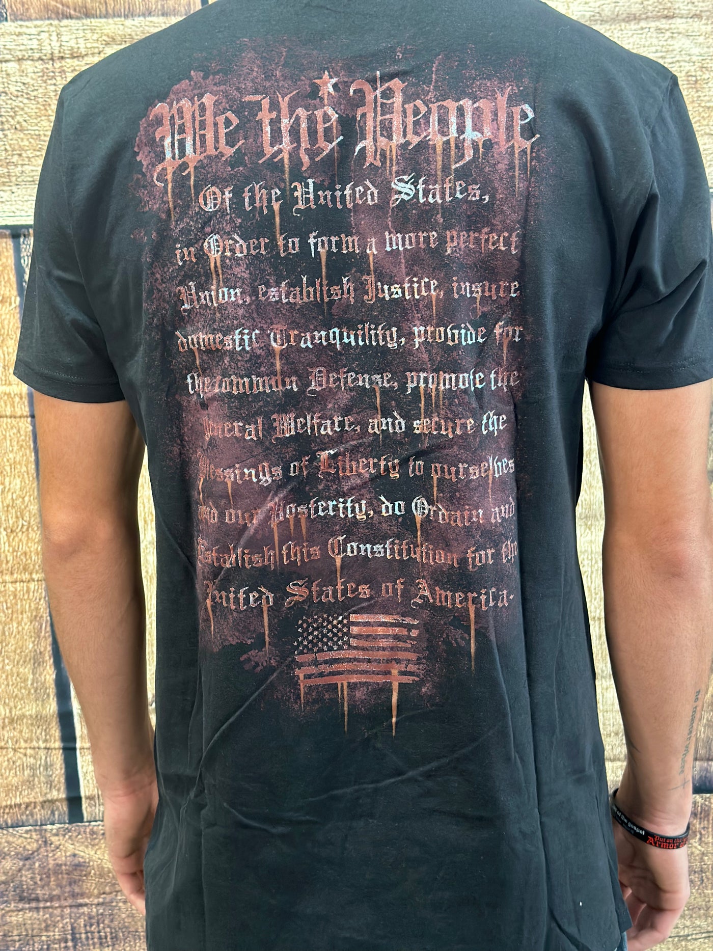 Howitzer Union "We the People" Rust Graphic