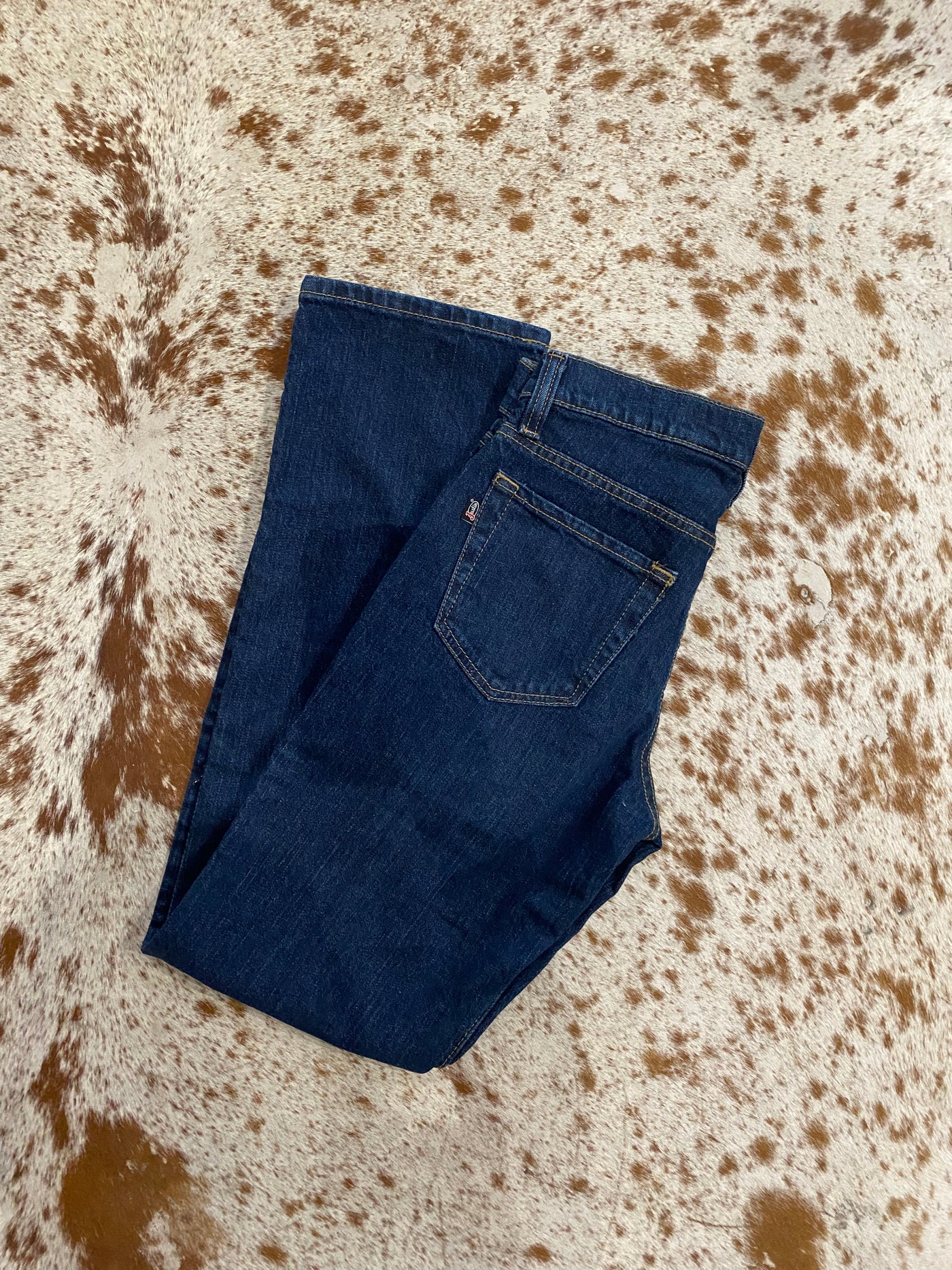 Justin J2 1879 Denim Men's Dark Wash Slim Straight Jeans