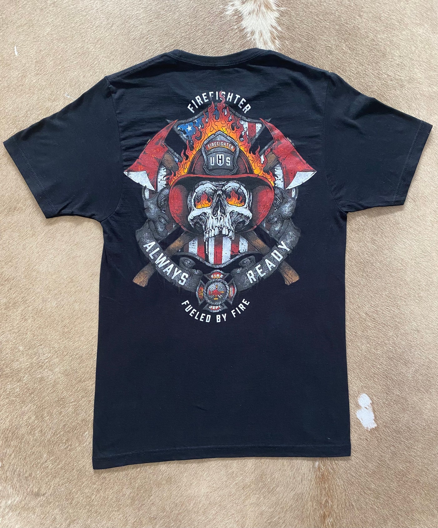 Howitzer Black Fire Ready Graphic Tee