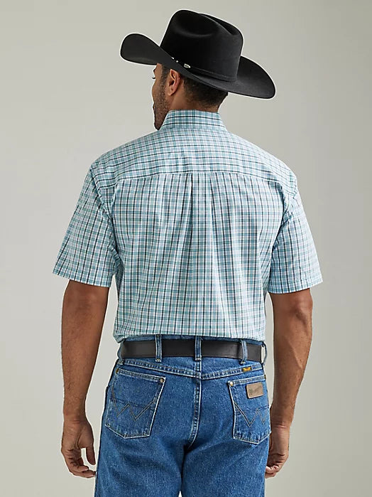george short sleeve dress shirts WRANGLER MEN'S GEORGE STRAIT SHORT SLEEVE SHIRT