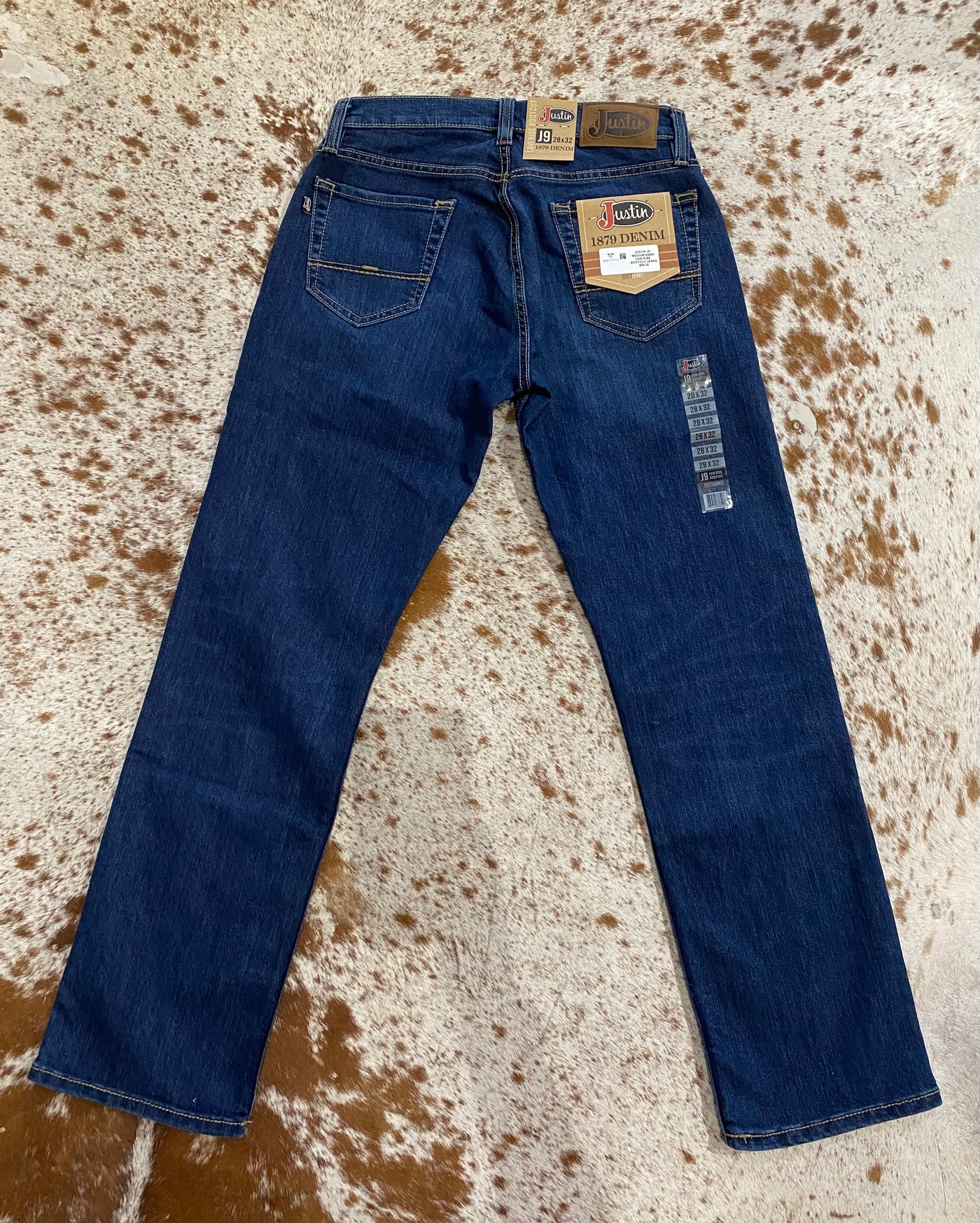 Justin Low Rise Justin J9 1879 Denim Men's Medium Wash Low Rise Bootcut Jeans – G3 ...