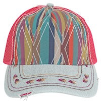 CatchFly with Multicolor Design Hat