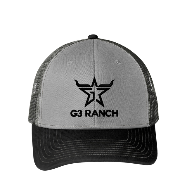 G3 Hat Black Rim\Grey