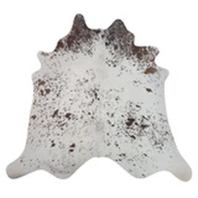 Chocolate & White Speckled Cowhide