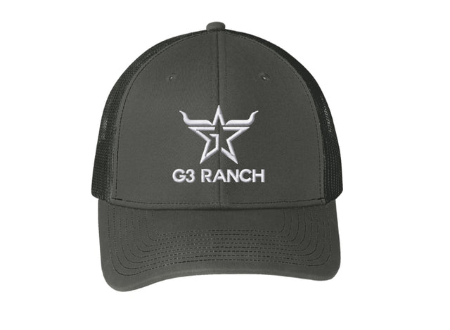 G3 Hat Black & Dark Grey