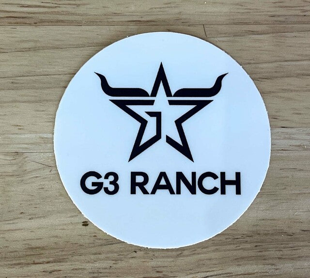 G3 Ranch Logo Sticker
