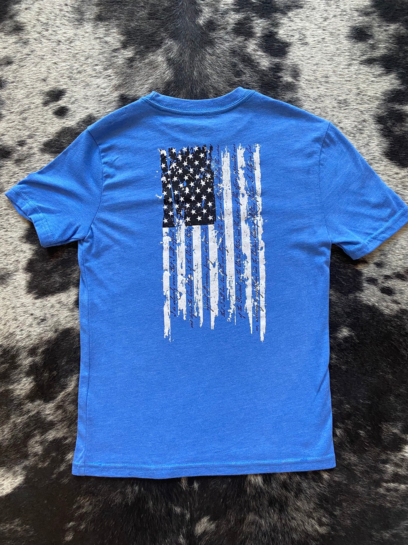 Howitzer Freedom Scribe Royal Blue Youth Graphic Tee
