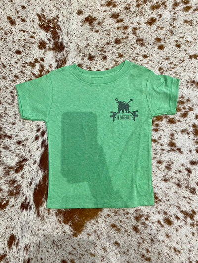 Twisted Filly Green Brand Yer Weaners Youth T-Shirt