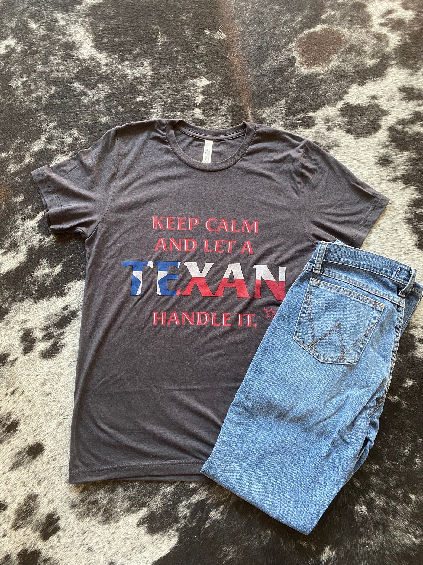 G3 Keep Calm and Let A Texan Handle It Tee