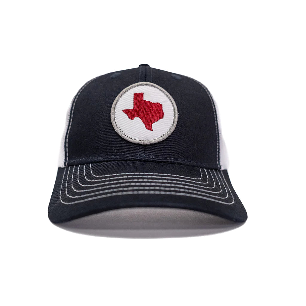 Tumbleweed Texstyles Texas Circle Patch Trucker Hat