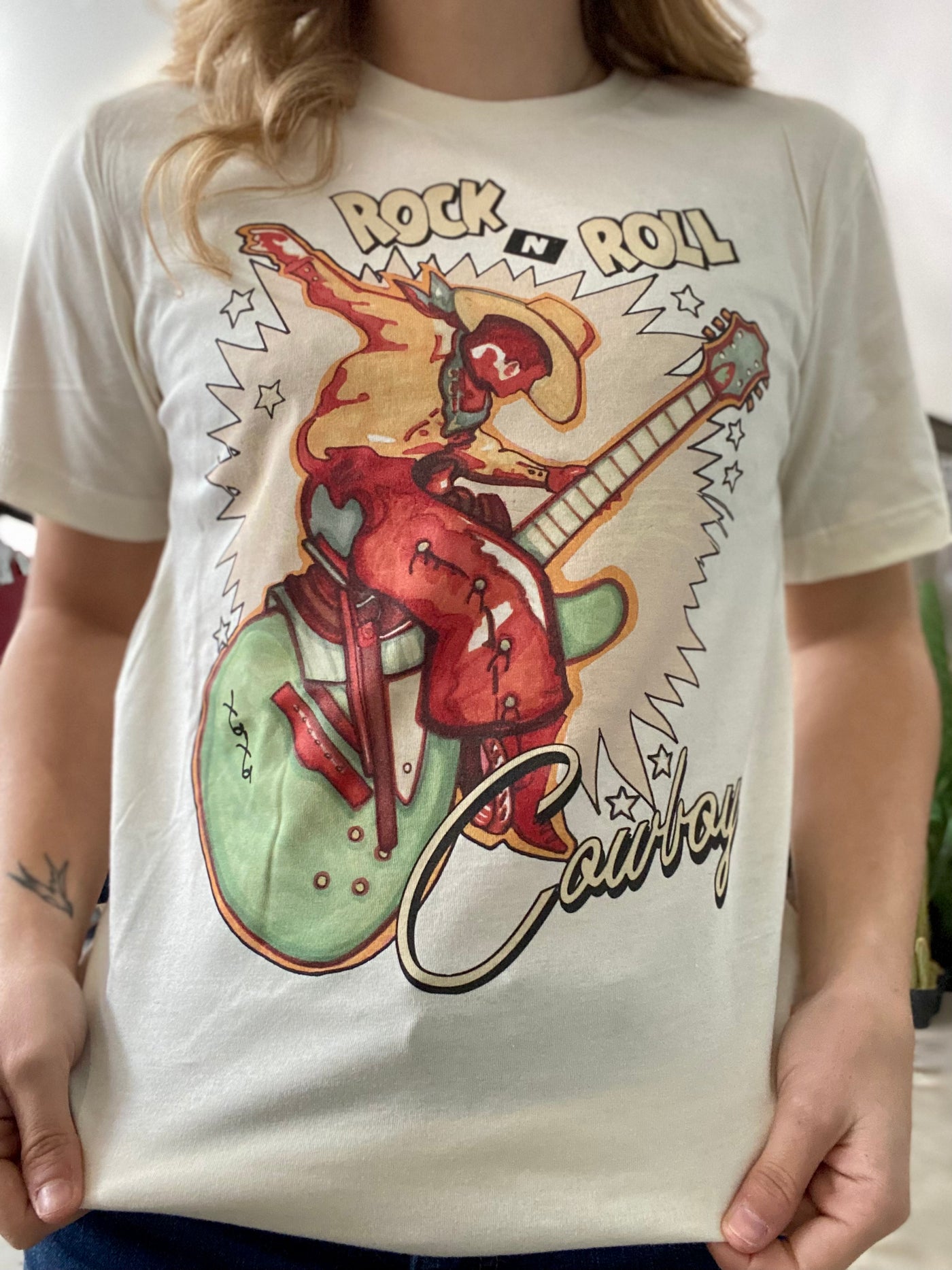 XoXo Art & Co Rock N' Roll Cowboy Graphic