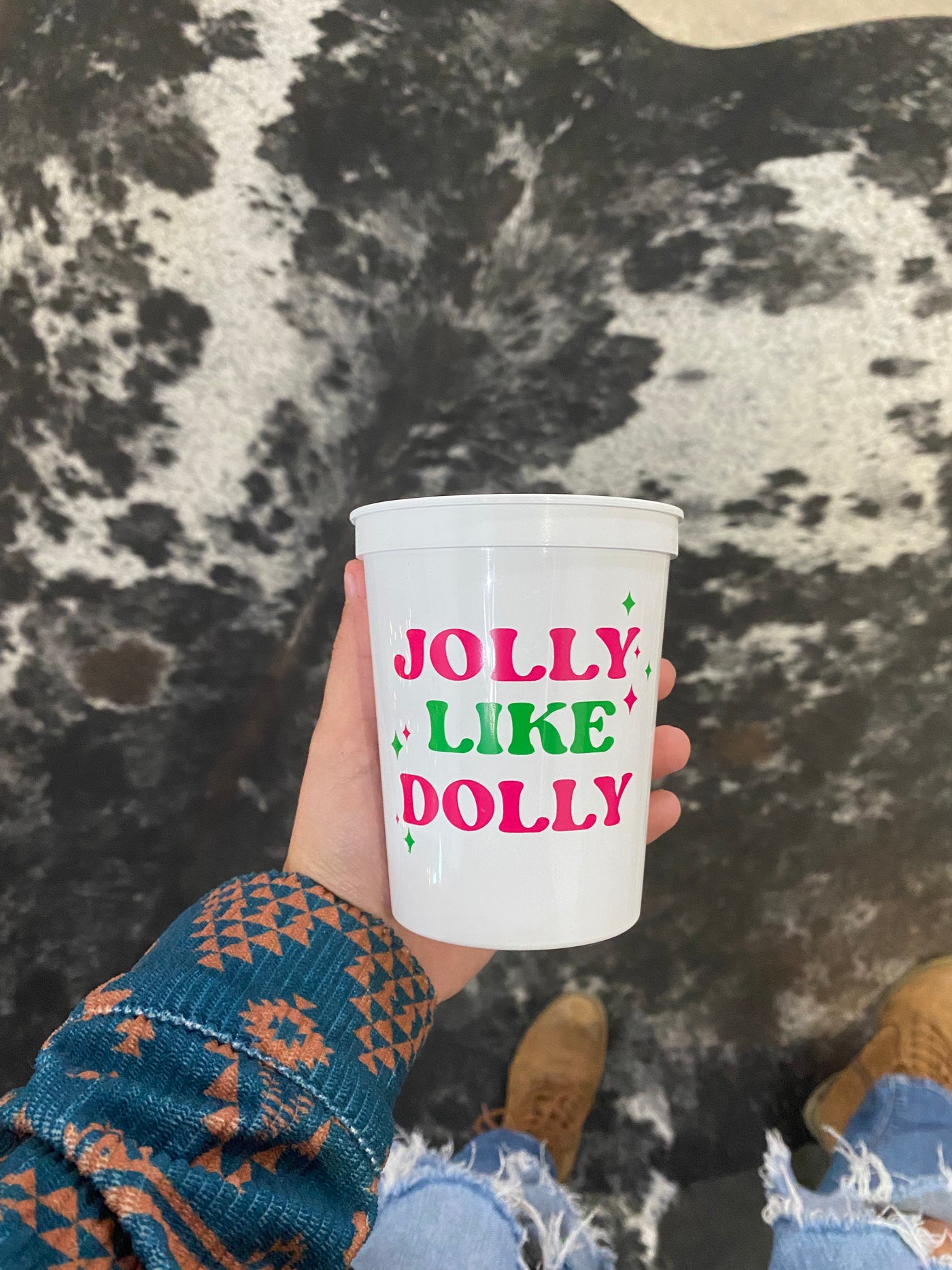 Jolly Like Dolly Stadium Cups
