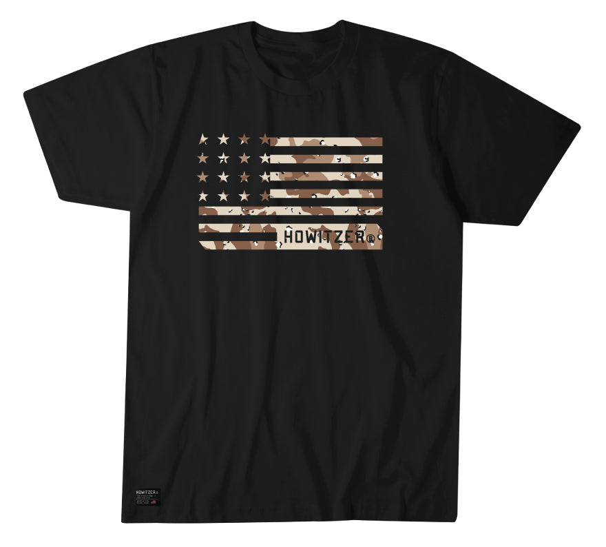 Howitzer Box Flag Black Graphic Tee – G3 Mercantile