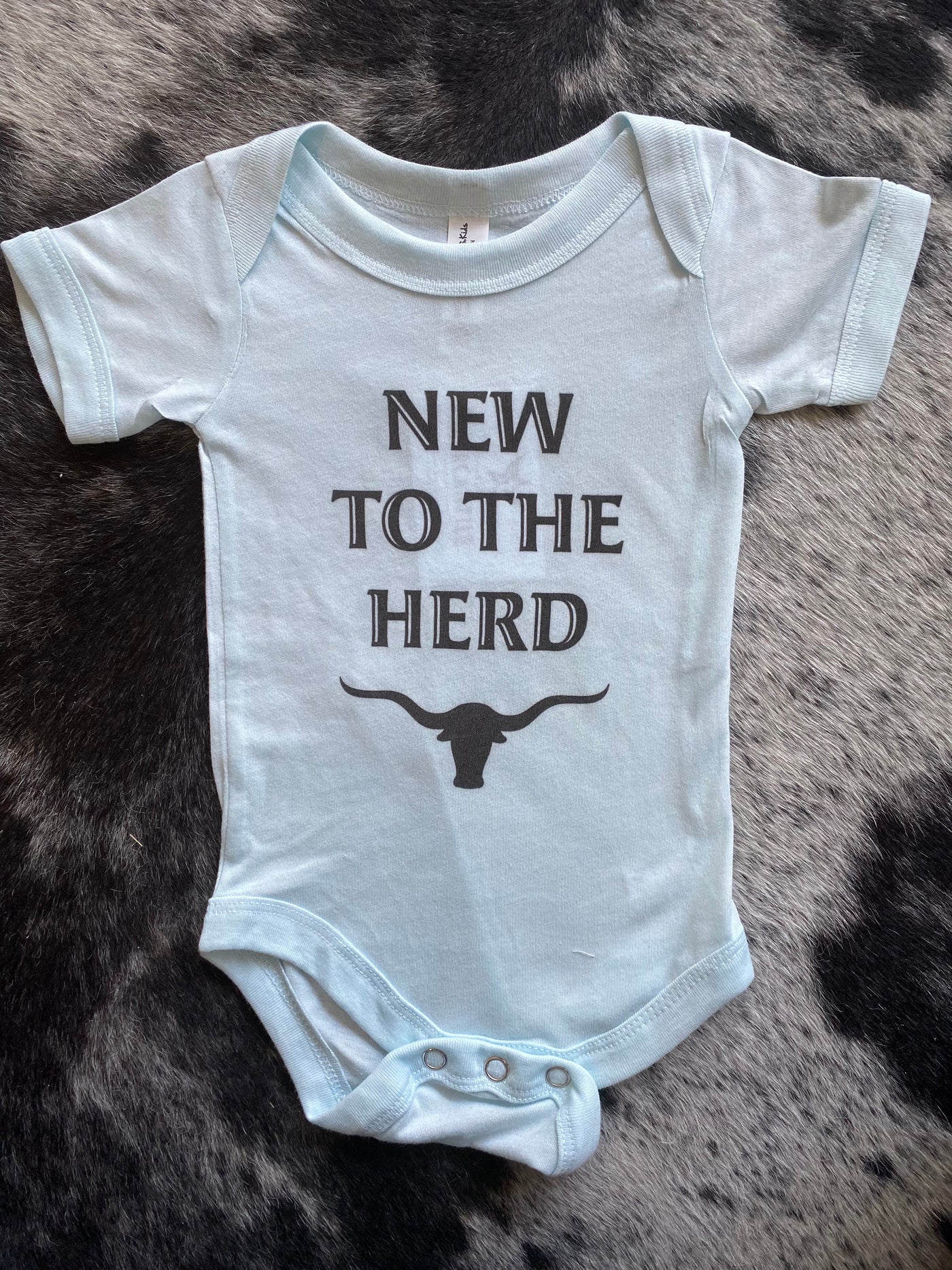 New To The Herd Baby Onesie