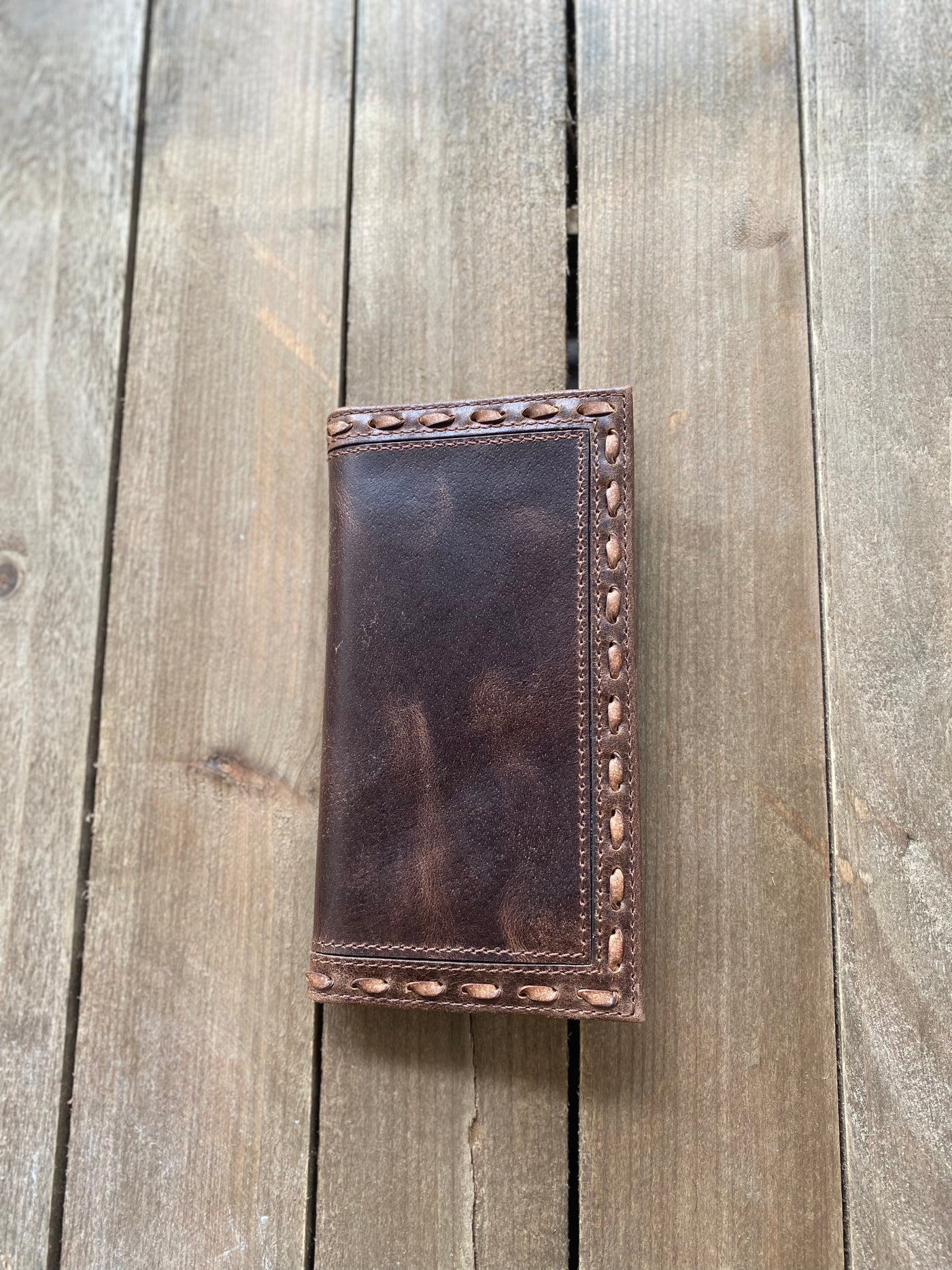 Justin's Men's Rodeo Wallet Whip Stitch