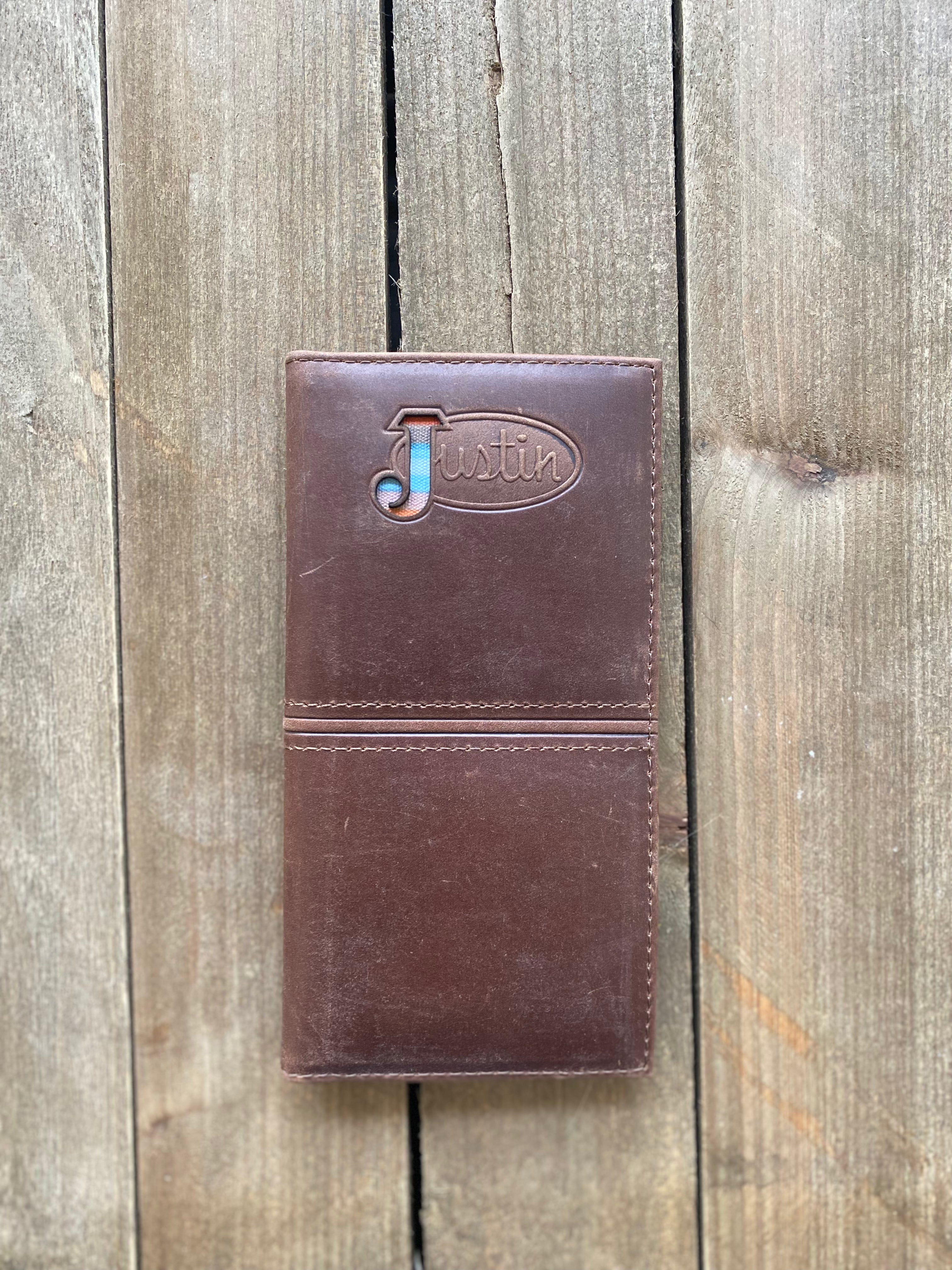Justin's Rodeo Wallet Serape Logo – G3 Mercantile