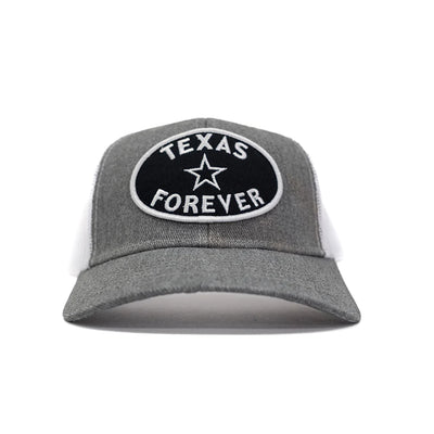 Tumbleweed Texstyles Texas Forever Oval Patch Trucker Hat