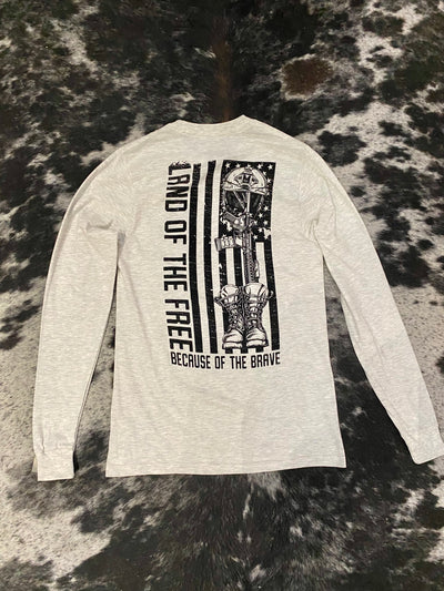 Howitzer Land of the Free Long Sleeve Graphic
