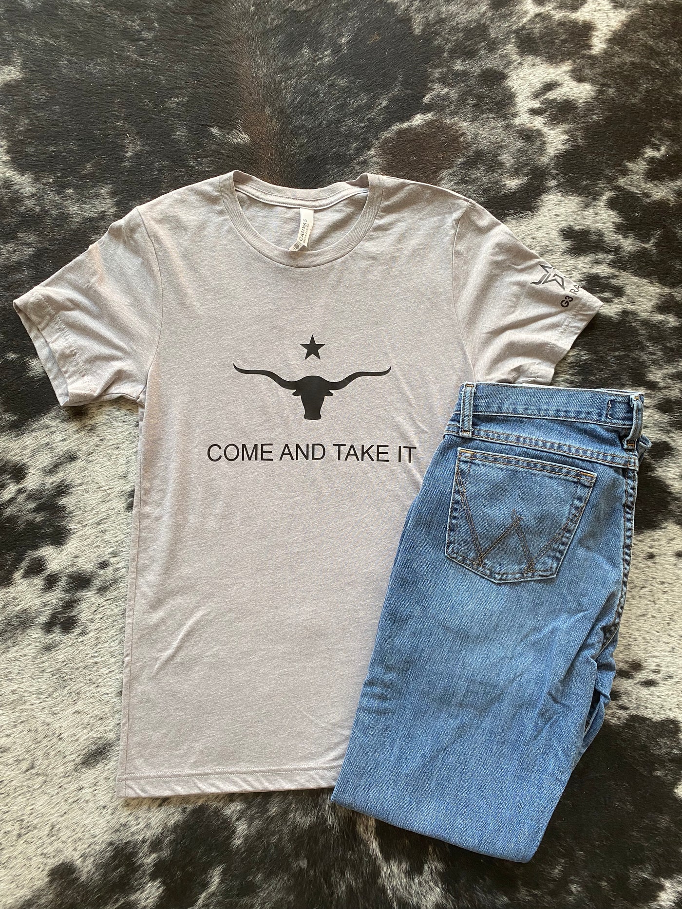 G3 Texas Longhorn Come And Take It Shirt
