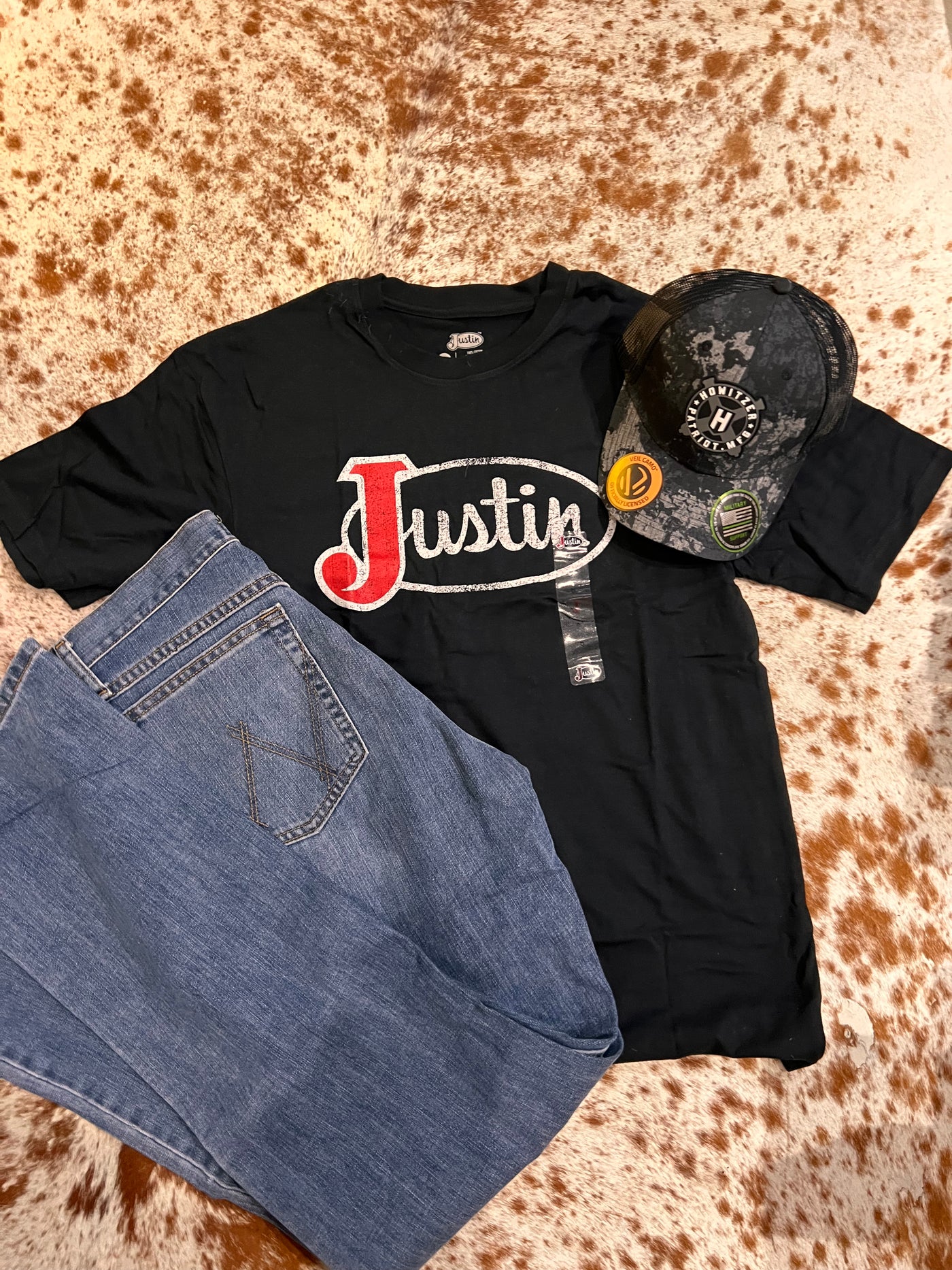 Justin Black Justin Logo Graphic