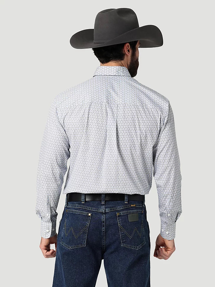 Wrangler George Strait One Pocket Long Sleeve Shirt