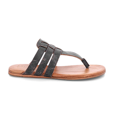 BedStu Yoli Black Lux Sandals