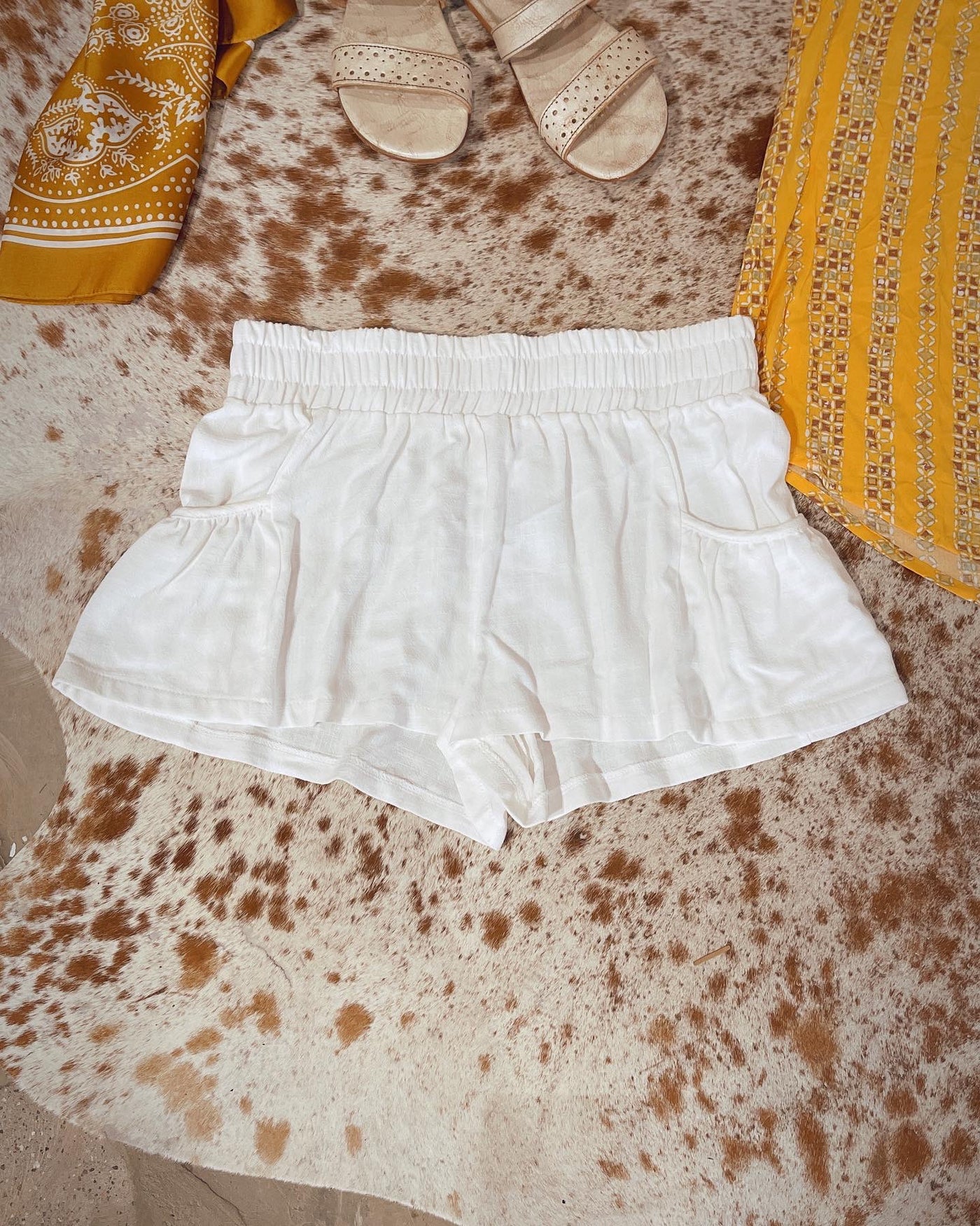 Blanca White Shorts