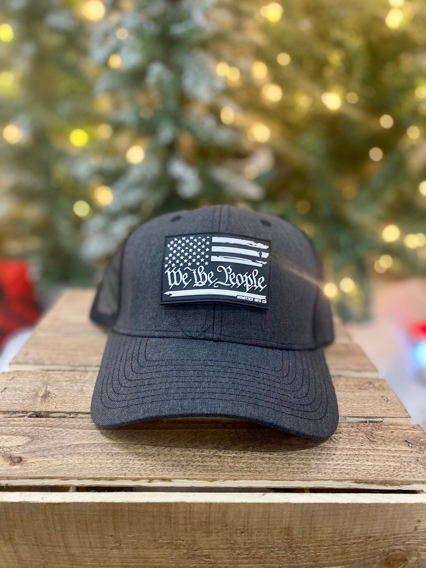 Howitzer Charcoal Heather Grey "We The People" Patch Hat