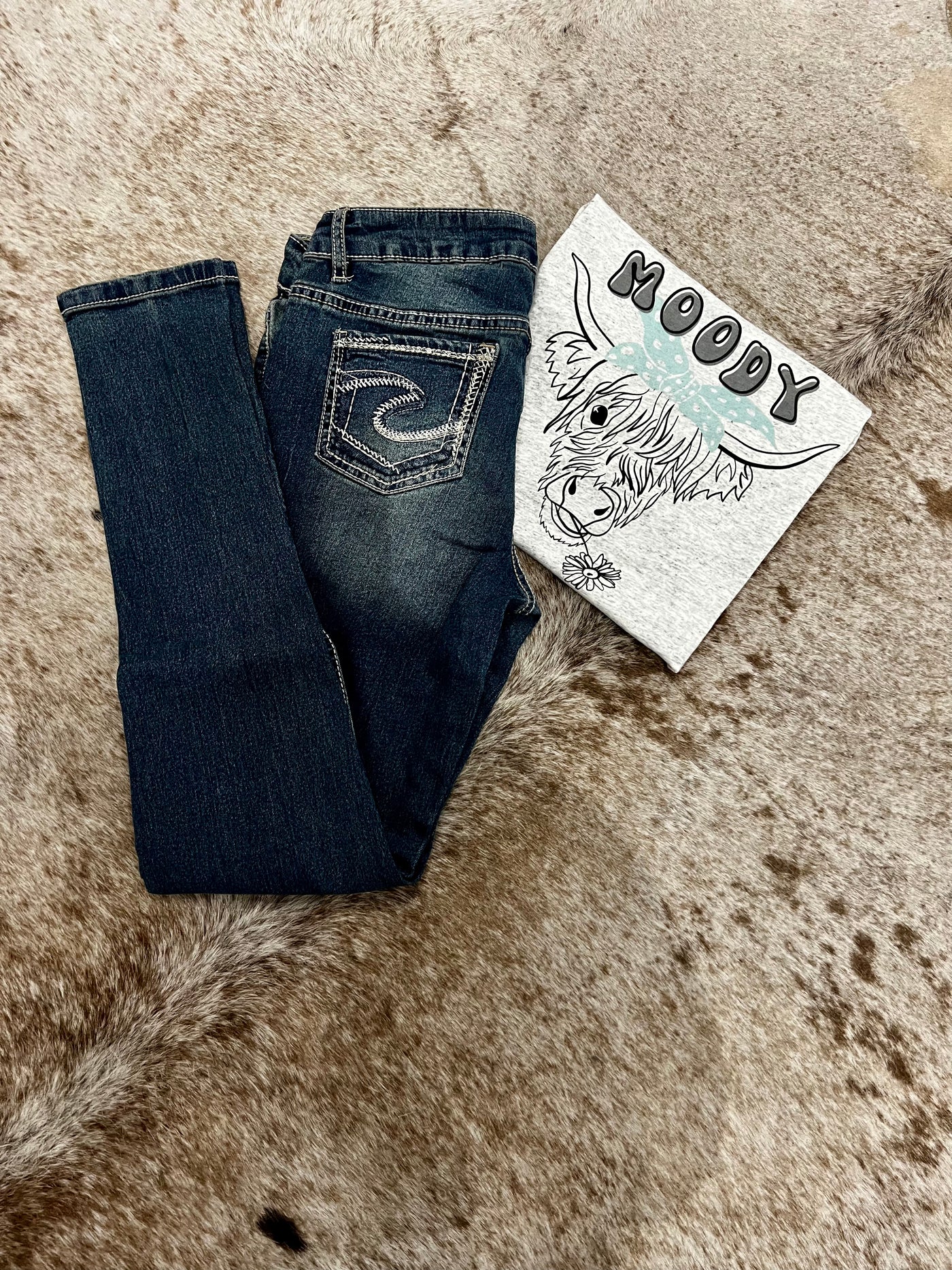 Amy Medium Wash Skinny Silver Jeans