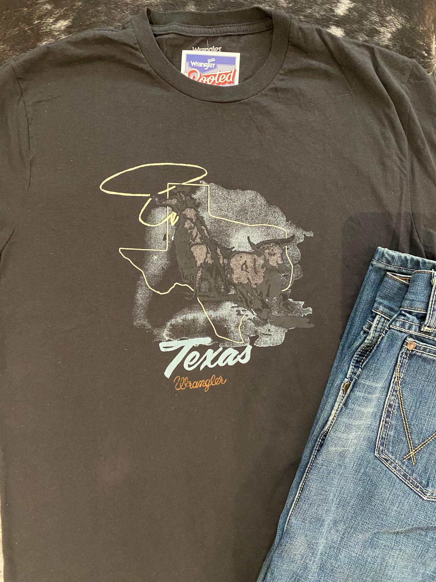 Wrangler Rooted Texas Graphic Tee