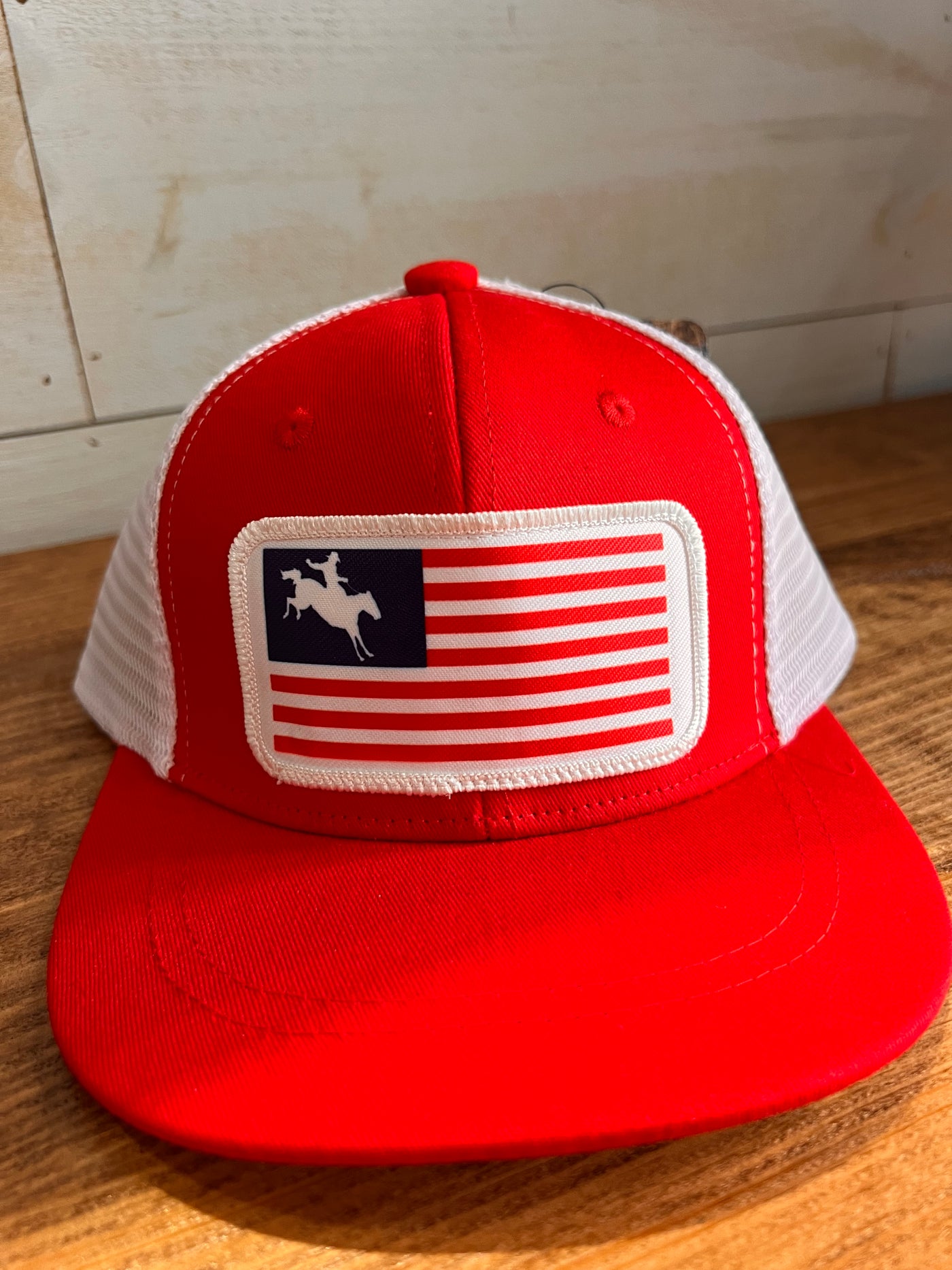 Twisted Filly USA Flag Bronc Rider Youth Cap
