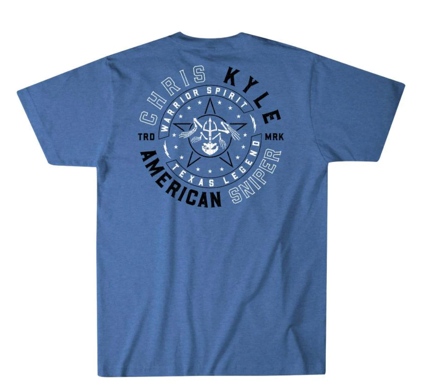 Howitzer Chris Kyle Royal Heather Circle Graphic Tee