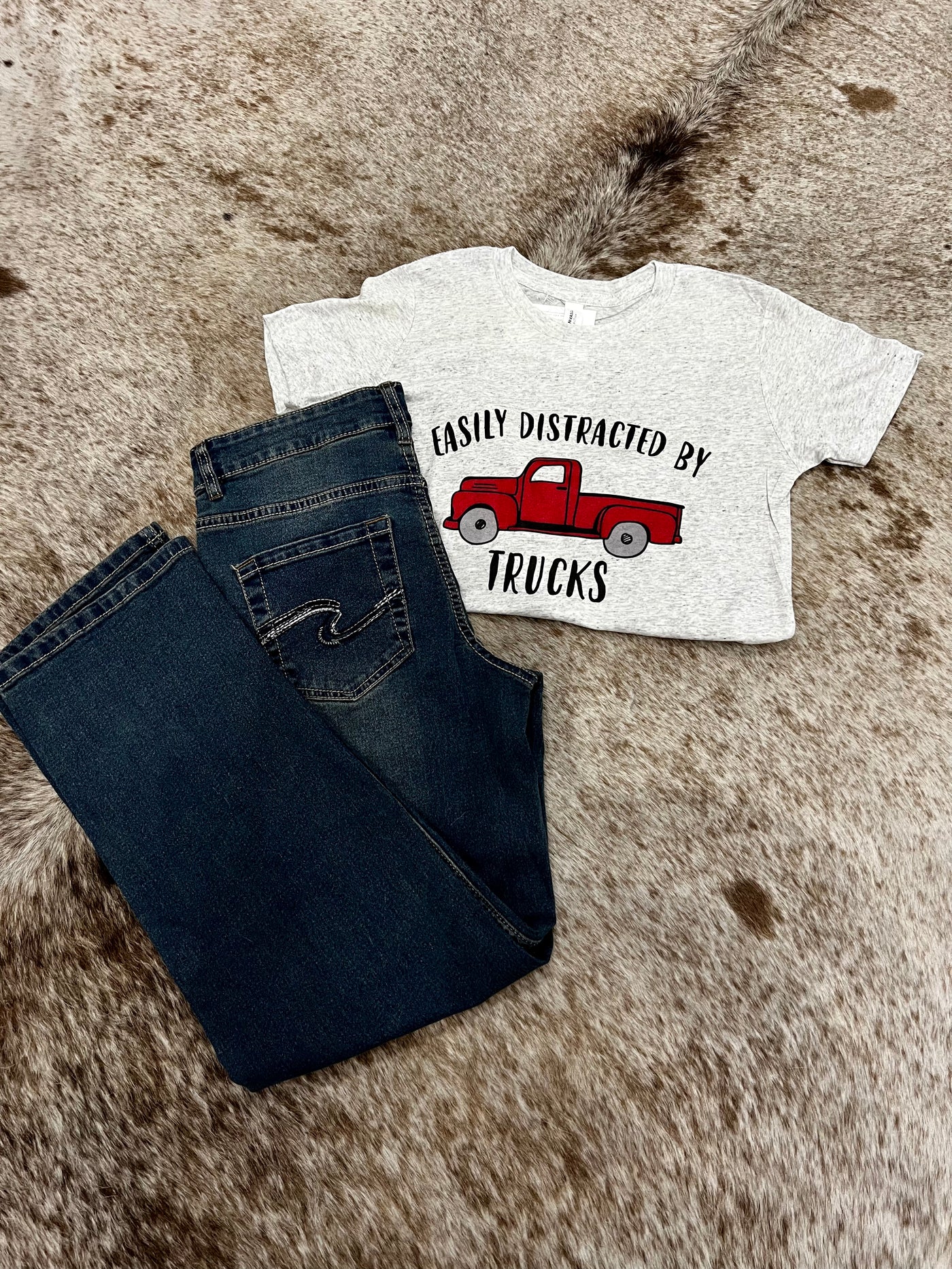 G3 Easily Distracted By Trucks Youth Tee