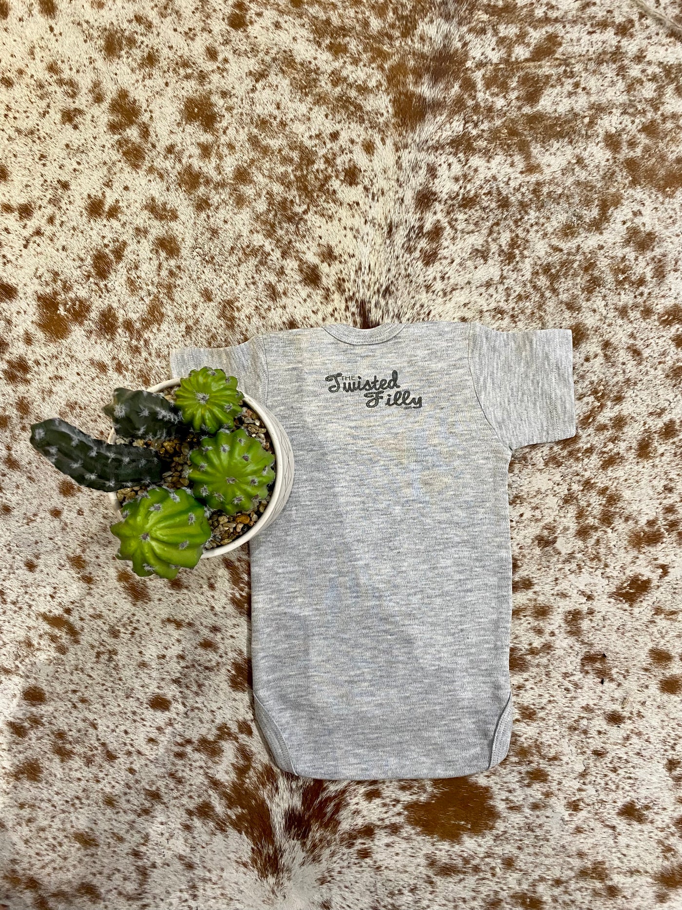 Twisted Filly Small Town Legend Baby Onesie