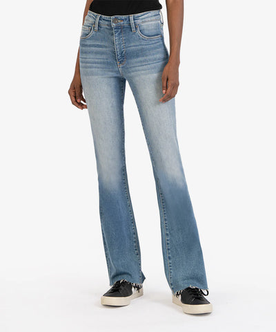 Kut From the Kloth Ana High Rise Fab Ab Flares (Competent Wash)