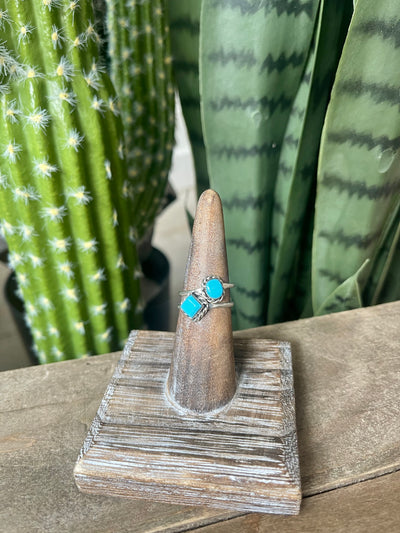 Bree Turquoise and Silver Ring
